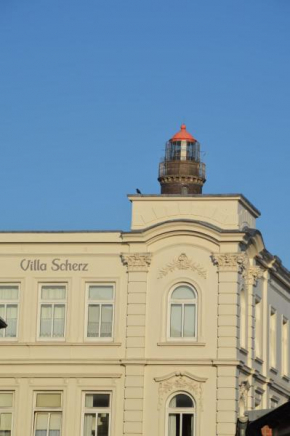 Отель Villa Scherz - stilvoll, zentral, ruhig, EG  Боркум